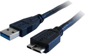 Comprehensive USB3-A-MCB-3ST Black USB 3.0 A to Micro B M/M Standard Series