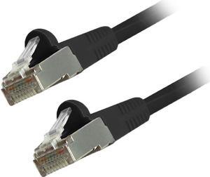Comprehensive CAT6STP-25BLK 25 ft. Cat 6 Black Shielded Network Ethernet Cable