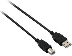 V7 V7N2USB2AB-10F Black USB 2.0 Cable