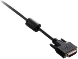 V7 V7N2DVI-06F-BLK Black Connector on First End: 1 x DVI (Dual-Link) Male Video  Connector on Second End: 1 x DVI (Dual-Link) Male Video Male to Male DVI-D Dual Link Display Cable (m/m) Black
