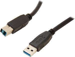 Kaybles USB3-AB-15  USB 3.0 Cable A Male to B Male, 15ft USB 3 Type B Cord Compatible with Docking Station, External Hard Drivers, Scanner, Printer and More (Black)