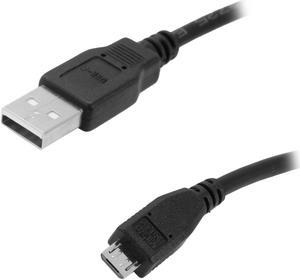 Kaybles 6ft USB-MICRO-6 6 ft. Black Micro USB Cable A/Male to Micro USB Cable B/Male 6 feet - OEM
