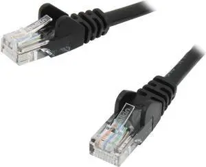 Belkin Cable,CAT5E, RJ45, M/M, Ethernet Patch Snagless, A3L791BT02MBLKS, Black