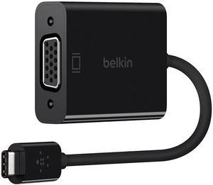 Belkin F2CU037btBLK USB-C to VGA Adapter (Also Known as USB Type-C)
