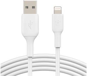 BELKIN CAA001bt1MWH2PK White BOOST CHARGE Lightning to USB-A Cable - 2 Pack