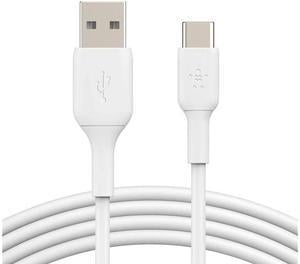 Belkin CAB001bt1MWH 3.3 ft. White Boost Charge USB-C to USB Cable, USB Type-C Cable for Note10, S10, Pixel 4, iPad Pro, Nintendo Switch and More