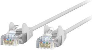Belkin CE001B01-WHT-S 1 ft. Cat 6 White UTP Snagless Patch Network Cable