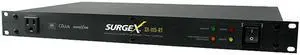 SurgeX SX-1115-RT 9 Outlets 1000 Joules Rack Mount Surge Eliminator with Remote, 120V/15A, 1U