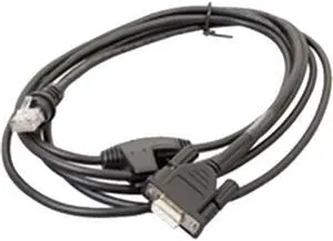 Honeywell 59-59000-3 RS232 Cable, DB9, 2.9m (9.5’), Straight, 5V External Power - Black