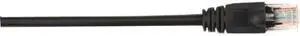 Black Box CAT6PC-025-BK CAT6 250-MHz Stranded Ethernet Patch Cable - Unshielded, PVC, Snagless Boot, Black, 25 ft.