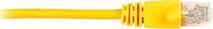 Black Box CAT6 Value Line Patch Cable, Stranded, Yellow, 1-ft. (0.3-m)