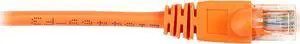 Black Box CAT6 Value Line Patch Cable, Stranded, Orange, 7-ft. (2.1-m)