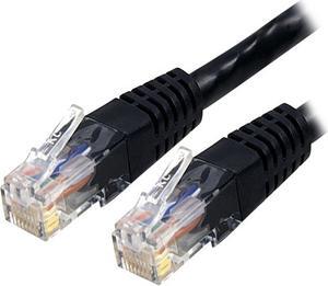StarTech.com 8 ft Black Molded Cat6 UTP Patch Cable - ETL Verified
