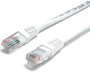 StarTech M45PATCH1WH 1 ft White Molded Cat5e UTP Patch Cable