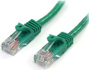 StarTech 45PATCH15GN 15 ft Green Snagless Cat5e UTP Patch Cable