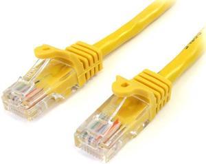 StarTech.com 3 ft Yellow Snagless Cat5e UTP Patch Cable