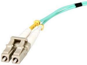 StarTech.com 10m 10 Gb Aqua Multimode 50/125 Duplex LSZH Fiber Patch Cable LC - LC