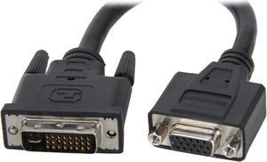 StarTech.com DVIVGAMF8IN 8" DVI to VGA Cable Adapter - DVI-I Male to VGA Female