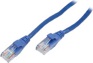 VCOM VC511-3BL 3 ft. Cat 5E Blue Molded Patch Cable