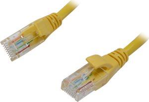 VCOM VC511-5YL 5 ft. Cat 5E Yellow Molded Patch Cable