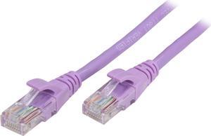 VCOM VC511-5PU 5 ft. Cat 5E Purple Molded Patch Cable