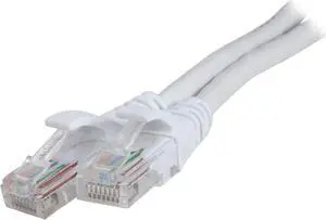 VCOM VC511150WH 150 ft. Cat 5E White Molded Patch Cable