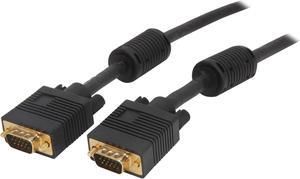 VCOM VC-VGA100M 100 ft. SVGA HD15 Male to Male Black Cable