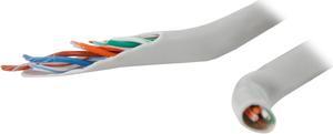 VCOM VC514-GRAY 1000 ft. Cat 5E Gray Solid UTP Cable