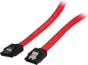 VCOM VC-SATA39 3.25 ft. SATA II Red Cable with Locking Latch