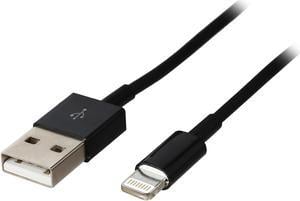 VisionTek 900776 Black Lightning to USB Black 1 Meter Cable