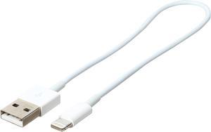 VisionTek 900779 White Lightning to USB White .25 Meter Cable