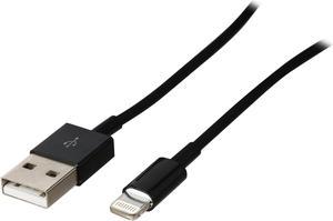 VisionTek 900784 Black Lightning to USB Black 1 Meter Cable - 5 Pack