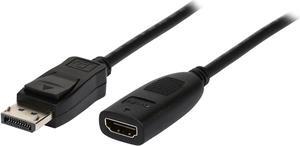 VisionTek 900857 DisplayPort to HDMI 2.0 Active Adapter (M/F)