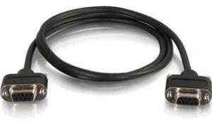 C2G/Cables To Go 52174 3 ft. CMG DB9 Null Modem F-F