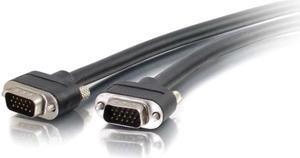C2G 50218 VGA Cable - Select VGA Video Cable M/M, In-Wall CMG-Rated, Black (50 Feet, 15.24 Meters)