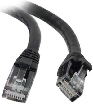 C2G 00409 Cat5e Cable - Snagless Unshielded Ethernet Network Patch Cable, Black (35 Feet, 10.66 Meters)