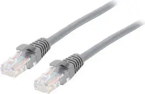 C2G 00385 Cat5e Cable - Snagless Unshielded Ethernet Network Patch Cable, Gray (6 Feet, 1.82 Meters)