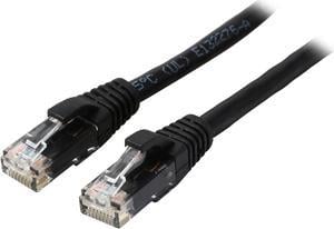 C2G 03982 Cat6 Cable - Snagless Unshielded Ethernet Network Patch Cable, Black (4 Feet, 1.22 Meters)