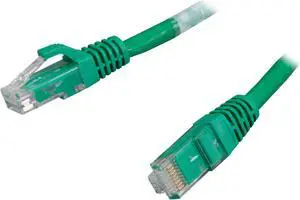 C2G 03997 Cat6 Cable - Snagless Unshielded Ethernet Network Patch Cable, Green (30 Feet, 9.14 Meters)