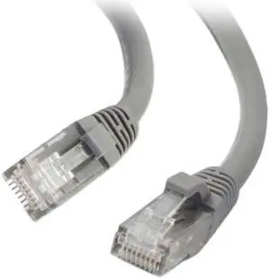 C2G 03965 Cat6 Cable - Snagless Unshielded Ethernet Network Patch Cable, Gray (2 Feet, 0.60 Meters)