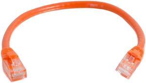 C2G 04018 Cat6 Cable - Snagless Unshielded Ethernet Network Patch Cable, Orange (6 Feet, 1.82 Meters)