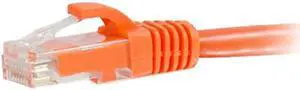 C2G 04022 Cat6 Cable - Snagless Unshielded Ethernet Network Patch Cable, Orange (15 Feet, 4.57 Meters)