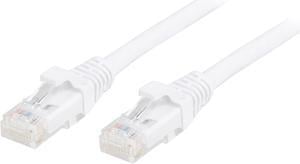 C2G 04036 Cat6 Cable - Snagless Unshielded Ethernet Network Patch Cable, White (6 Feet, 1.82 Meters)