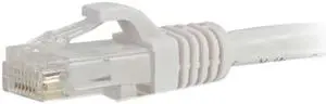 C2G 04042 30 ft. Cat 6 White Snagless Patch Cable