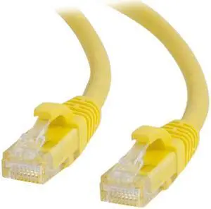 C2G 04009 Cat6 Cable - Snagless Unshielded Ethernet Network Patch Cable, Yellow (6 Feet, 1.82 Meters)