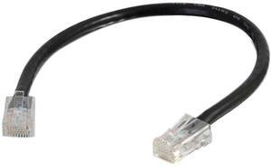 C2G 04106 Cat6 Cable - Non-Booted Unshielded Ethernet Network Patch Cable, Black (1 Foot, 0.30 Meters)