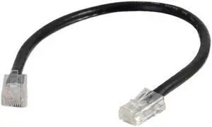 C2G 04118 Cat6 Cable - Non-Booted Unshielded Ethernet Network Patch Cable, Black (15 Feet, 4.57 Meters)
