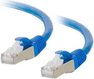 C2G 00675 Cat6a Cable - Snagless Shielded Ethernet Network Patch Cable, Blue (4 Feet, 1.21 Meters)