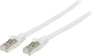 C2G 00927 Cat6 Cable - Snagless Shielded Ethernet Network Patch Cable, White (20 Feet, 6.09 Meters) C2G 00927 Cat6 Cable - Snagless Shielded Ethernet Network Patch Cable, White (20 Feet, 6.09 Meters)