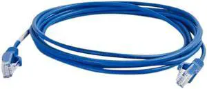 C2G 01073 Cat6 Cable - Snagless Unshielded Slim Ethernet Network Patch Cable, Blue (1.5 Feet, 0.45 Meters)